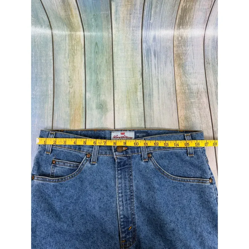 Levi's 540 Denim Jeans Vintage 1994 Orange Tab Made in USA Relaxed 34x32 Retro